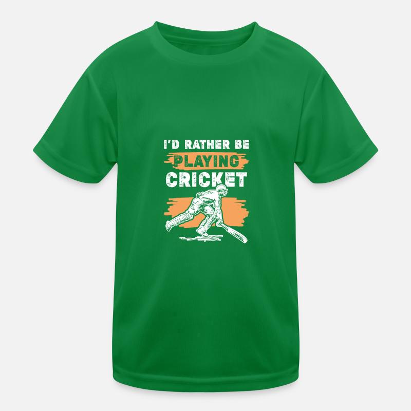 Cricket Kids Functional T-Shirt