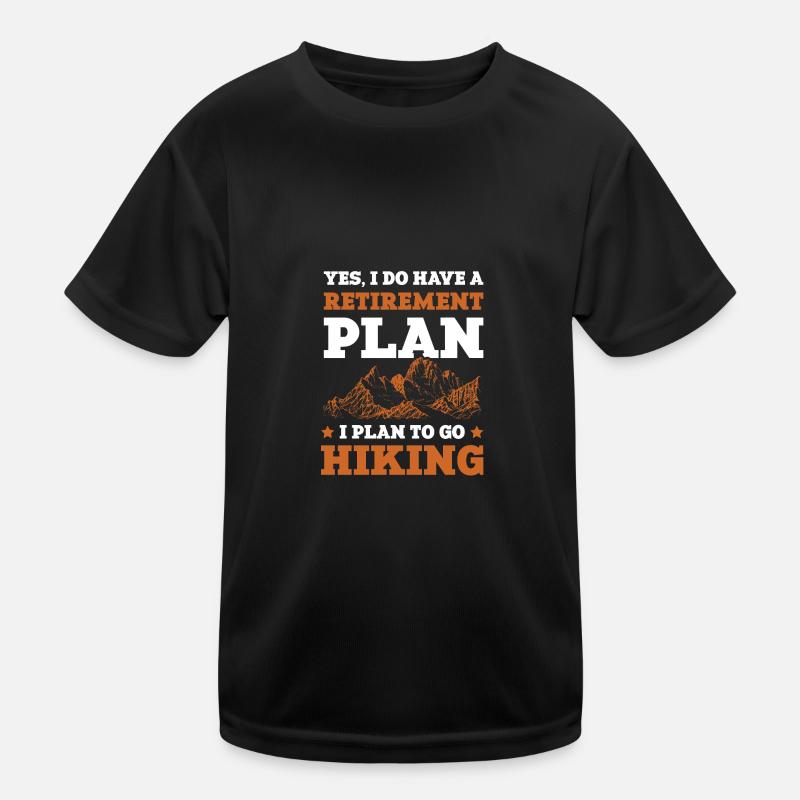 Hiking Climbing Kids Functional T-Shirt