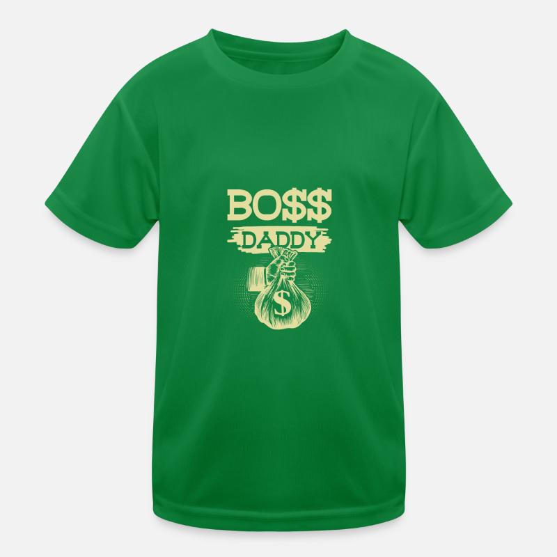 Boss Daddy Kinder Funktions-T-Shirt