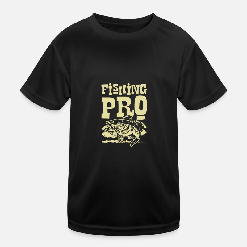 Fishing Pro Kinder Funktions-T-Shirt