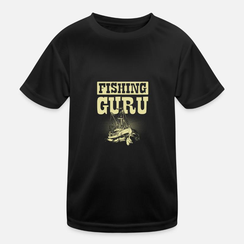 Fishing Guru Kinder Funktions-T-Shirt