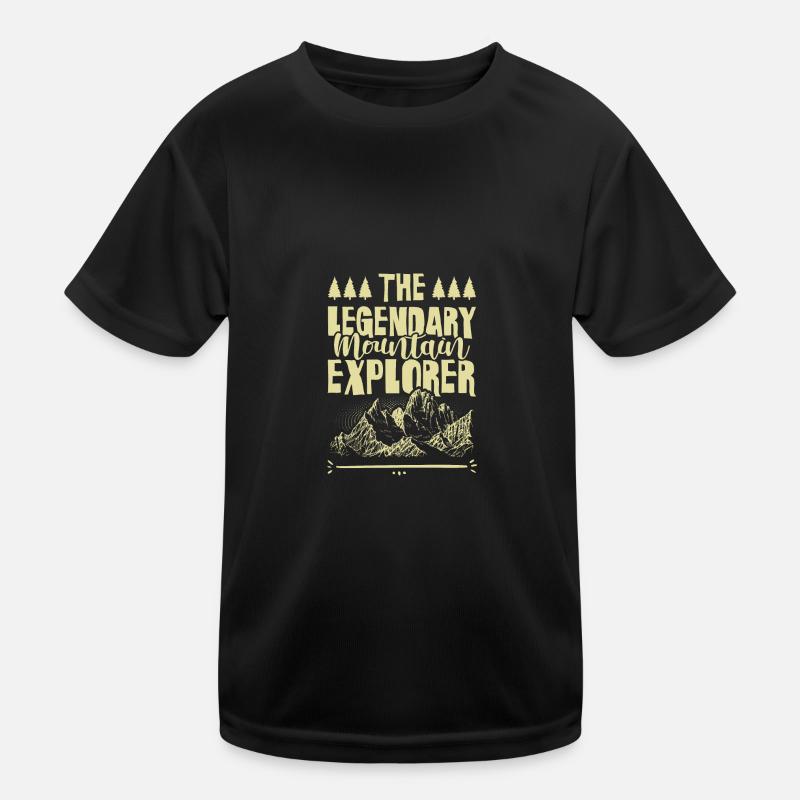 Explorateur de montagne T-shirt sport Enfant