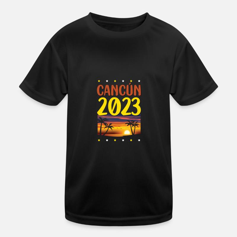 Cancun 2023 Kinder Funktions-T-Shirt
