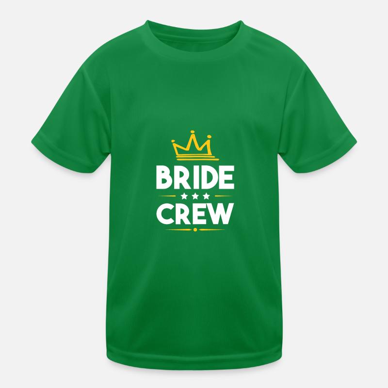 Équipage de la mariée T-shirt sport Enfant