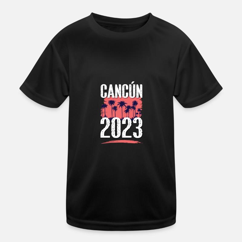 Cancun 2023 Kinder Funktions-T-Shirt