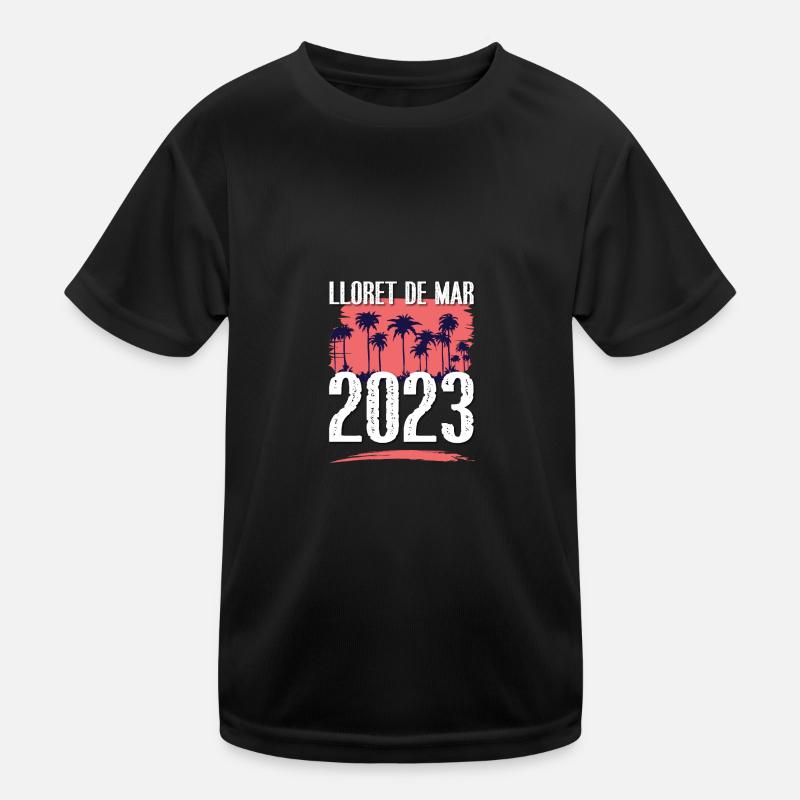 Lloret De Mar 2023 Kinder Funktions-T-Shirt