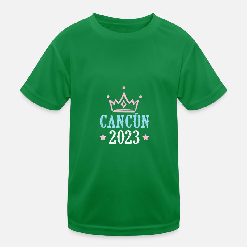 Cancun 2023 Kinder Funktions-T-Shirt