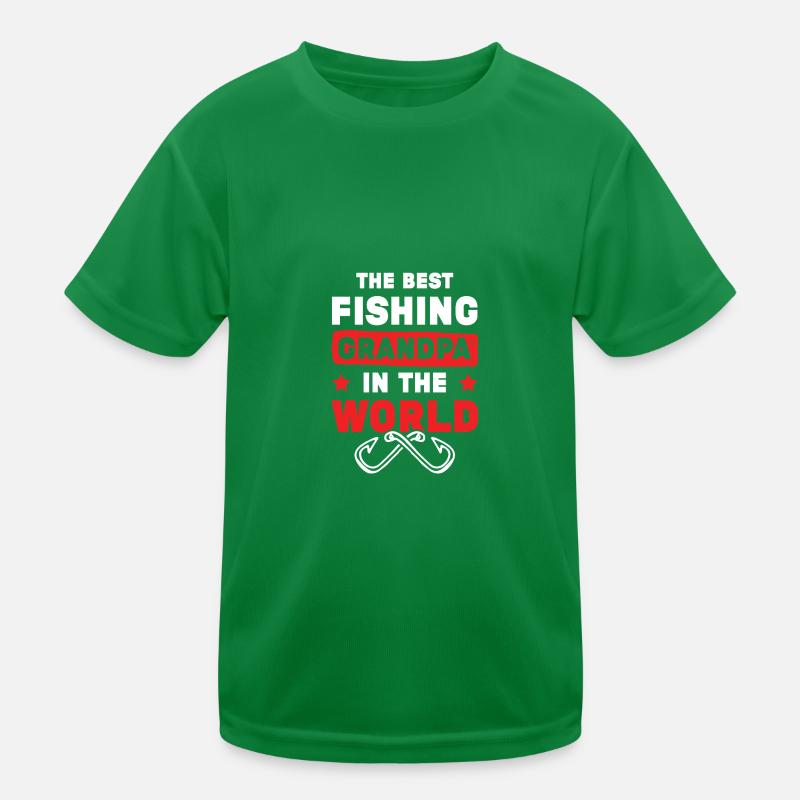 fischer großvater Kinder Funktions-T-Shirt
