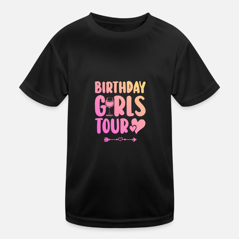 Geburtstag Party Team Kinder Funktions-T-Shirt