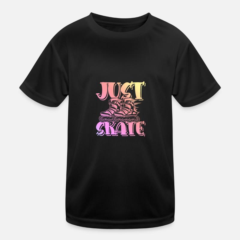 skate skating Kids Functional T-Shirt
