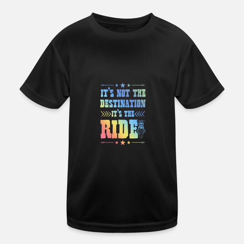Objectif moto Dire T-shirt sport Enfant