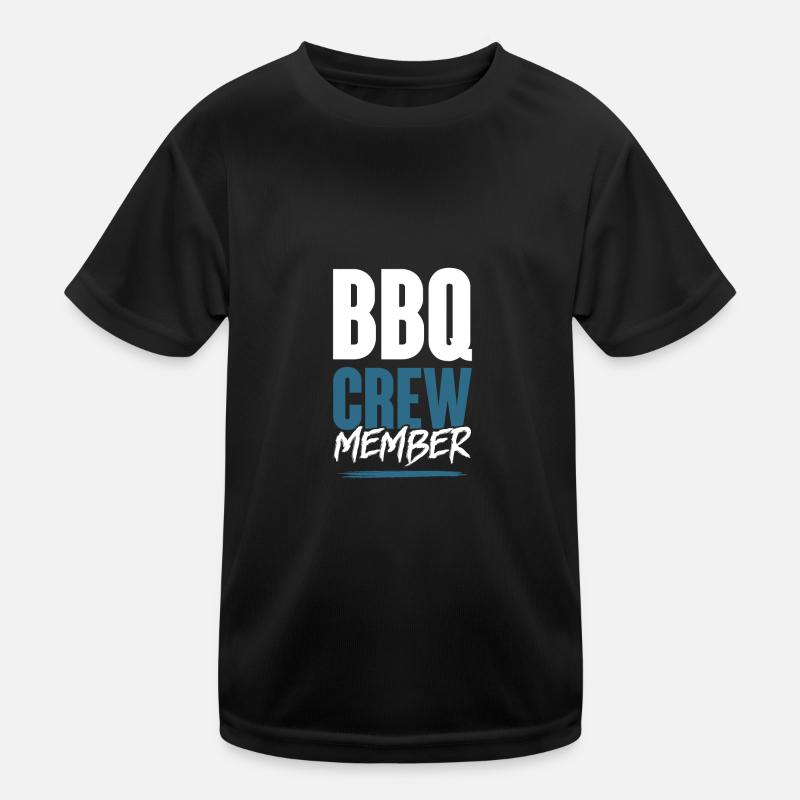 Bbq Crew Kinder Funktions-T-Shirt