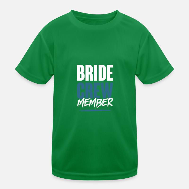 Bride Crew Kinder Funktions-T-Shirt