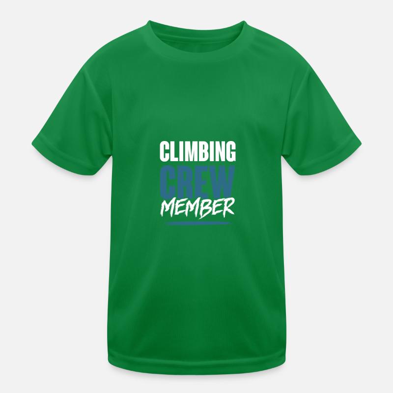 Équipe d’escalade T-shirt sport Enfant