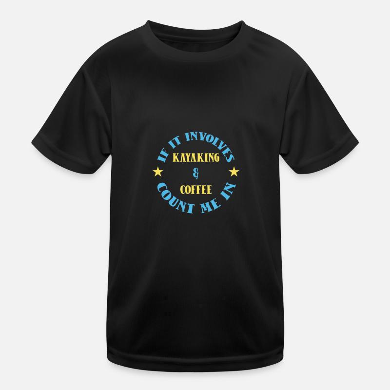 Kayak Kayaking T-shirt sport Enfant