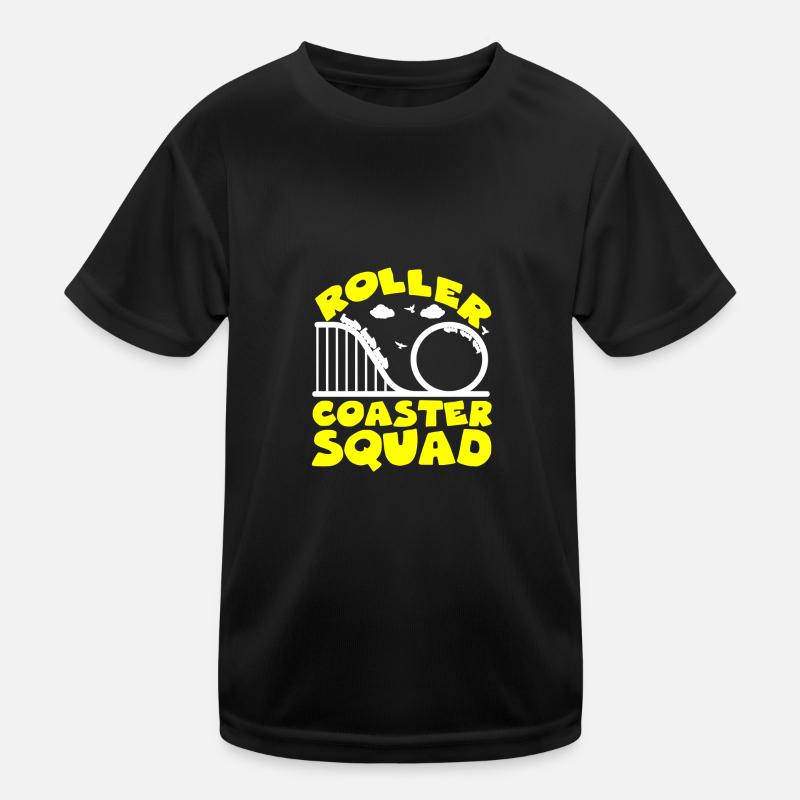 Roller Coaster Amusement Park Amusement Park Kids Functional T-Shirt