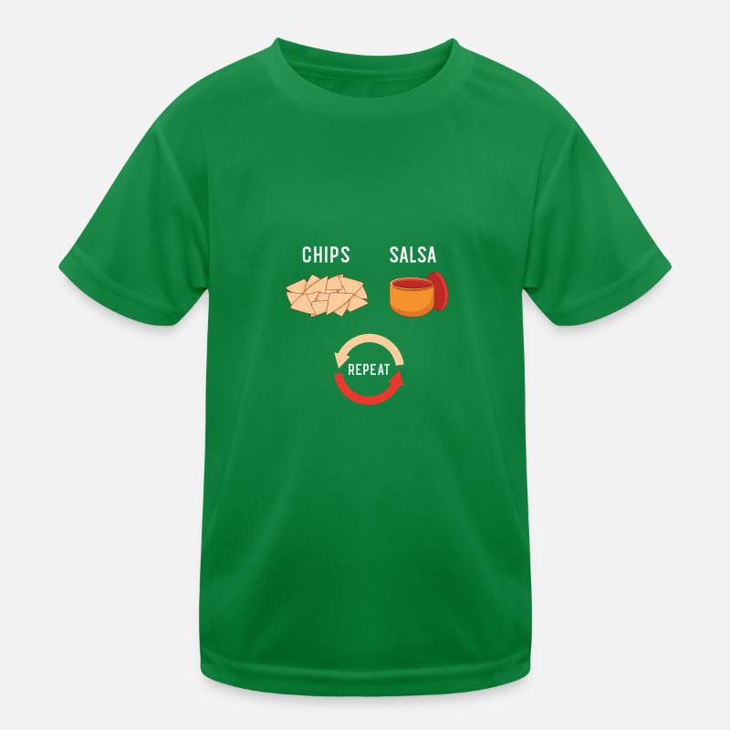 Chips et Salsa Nachos T-shirt sport Enfant