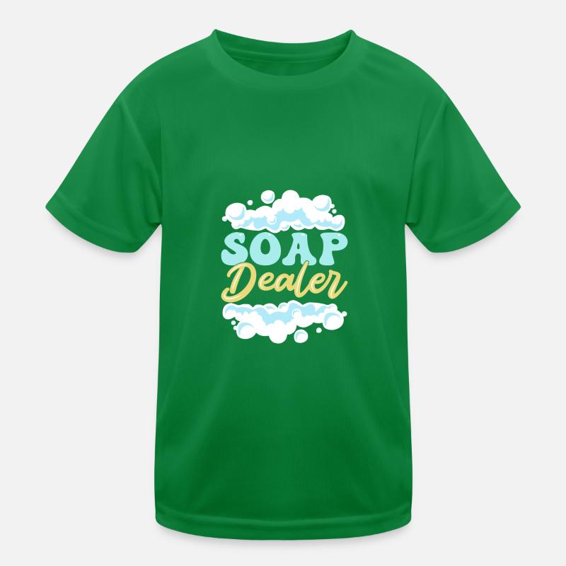 Soap Making Handmade soap Kids Functional T-Shirt