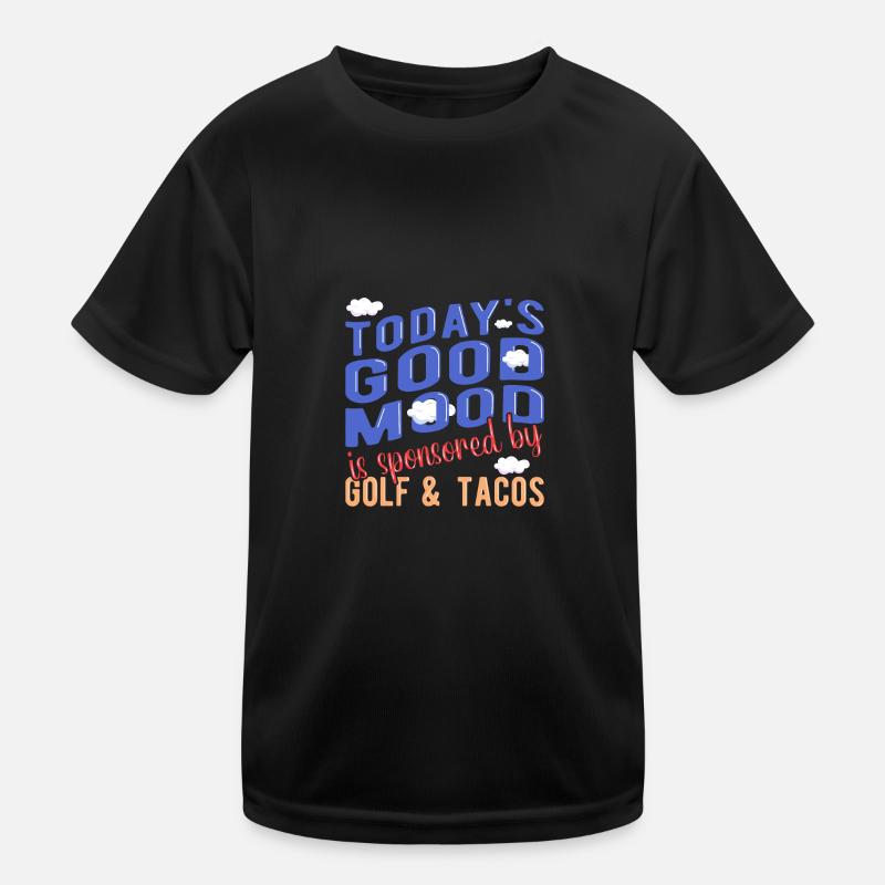 Golf spielen Golfer Golfspieler Kinder Funktions-T-Shirt