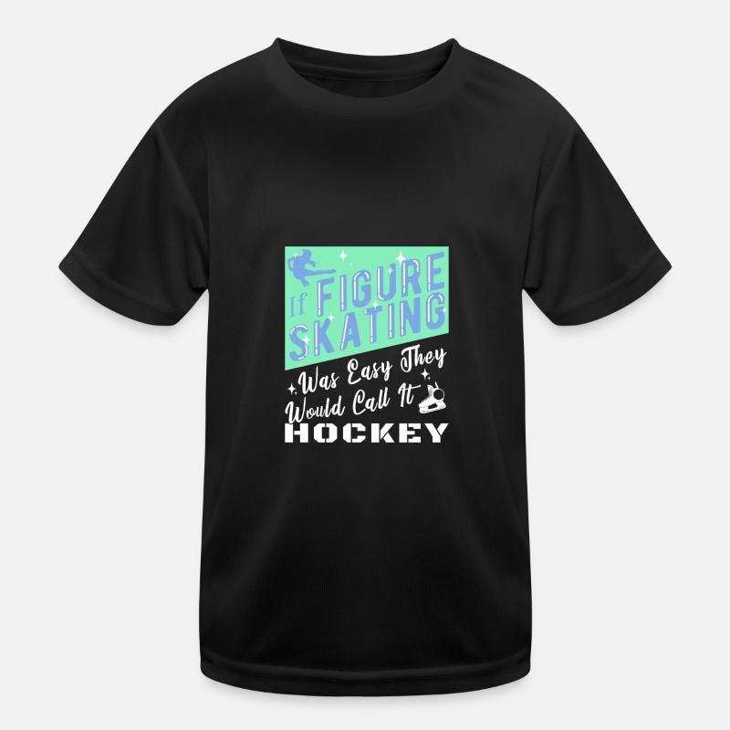 Eiskunstlauf Kinder Funktions-T-Shirt