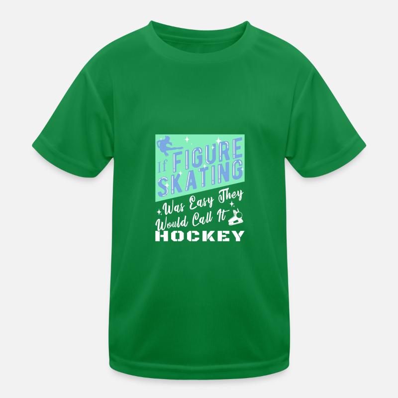 Figure skating Kids Functional T-Shirt
