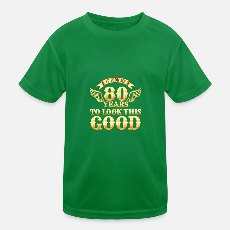 80e anniversaire 80 ans T-shirt sport Enfant