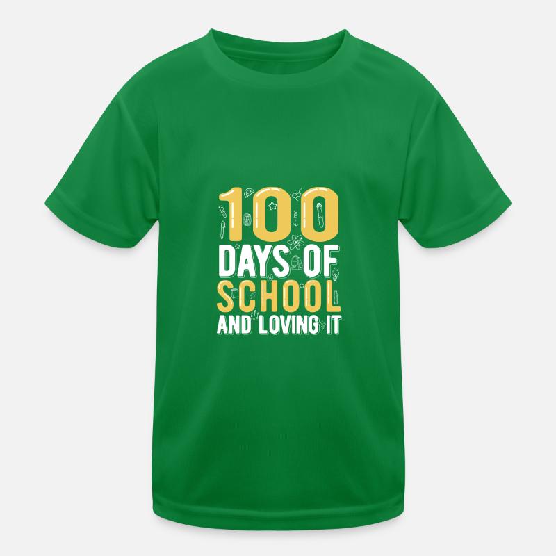 100 jours d’école T-shirt sport Enfant
