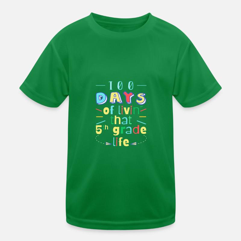 100 jours d’école T-shirt sport Enfant