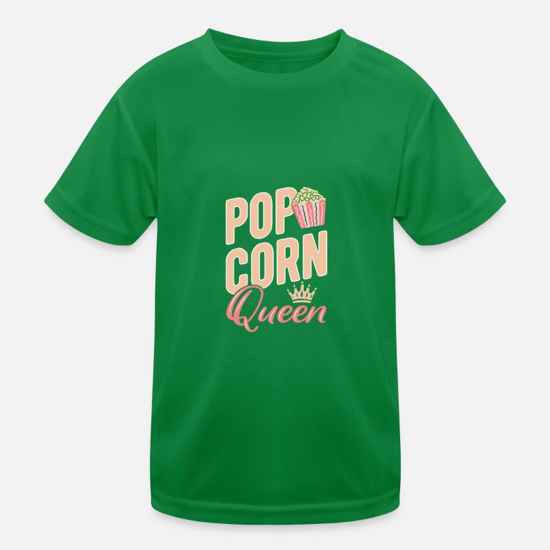 Popcorn Kinder Funktions-T-Shirt
