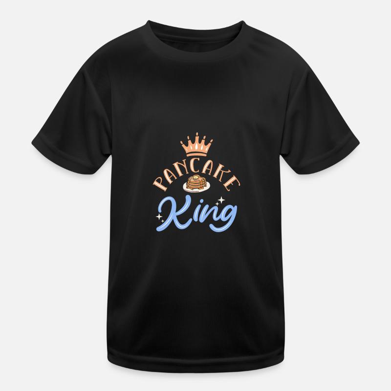 Pfannkuchen Kinder Funktions-T-Shirt