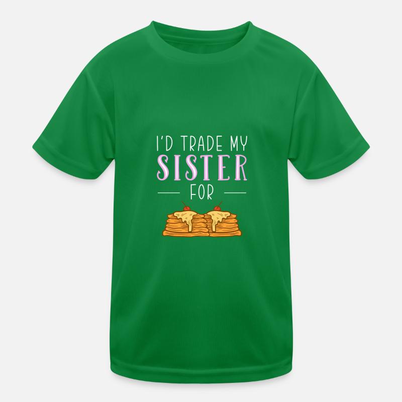 Pfannkuchen Kinder Funktions-T-Shirt