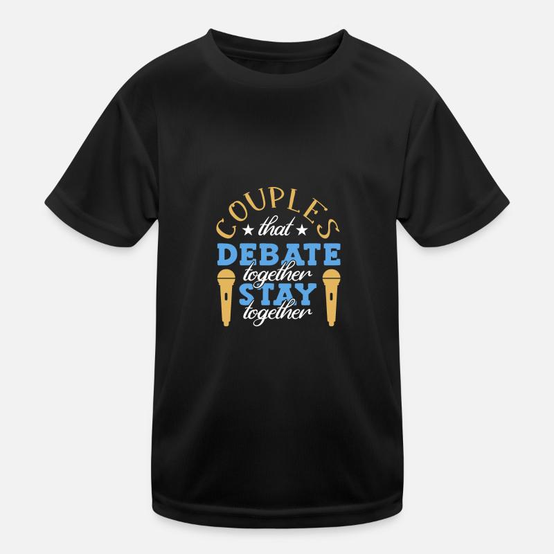 Débat Débat argumentation T-shirt sport Enfant