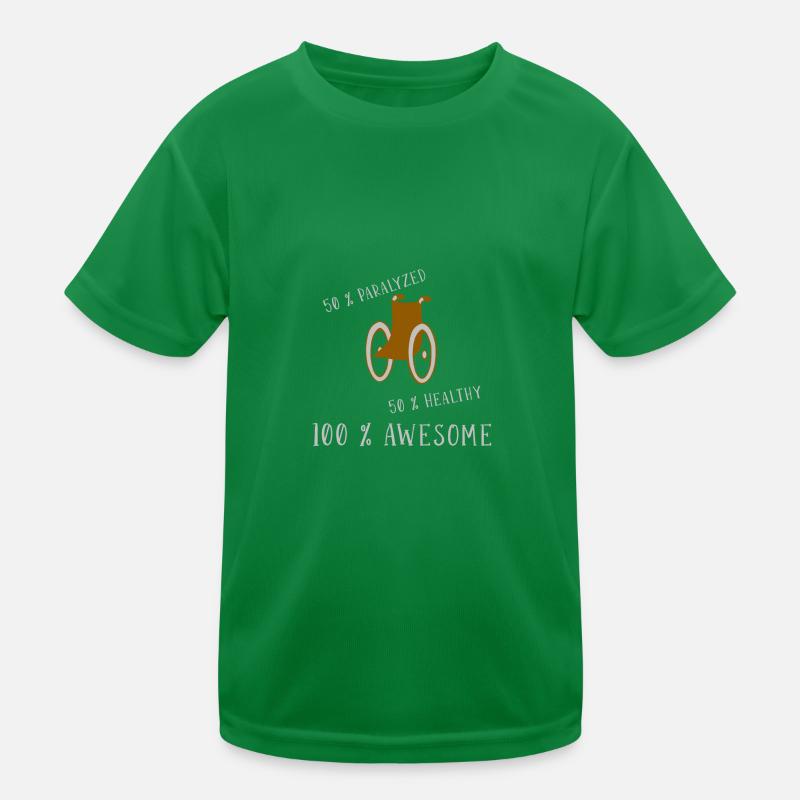 Personnes en fauteuil roulant T-shirt sport Enfant