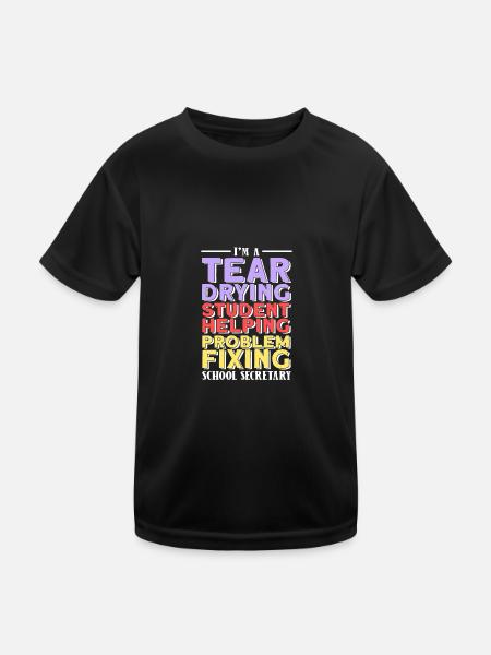 Paraprofessional - Kids Functional T-Shirt - black - Front