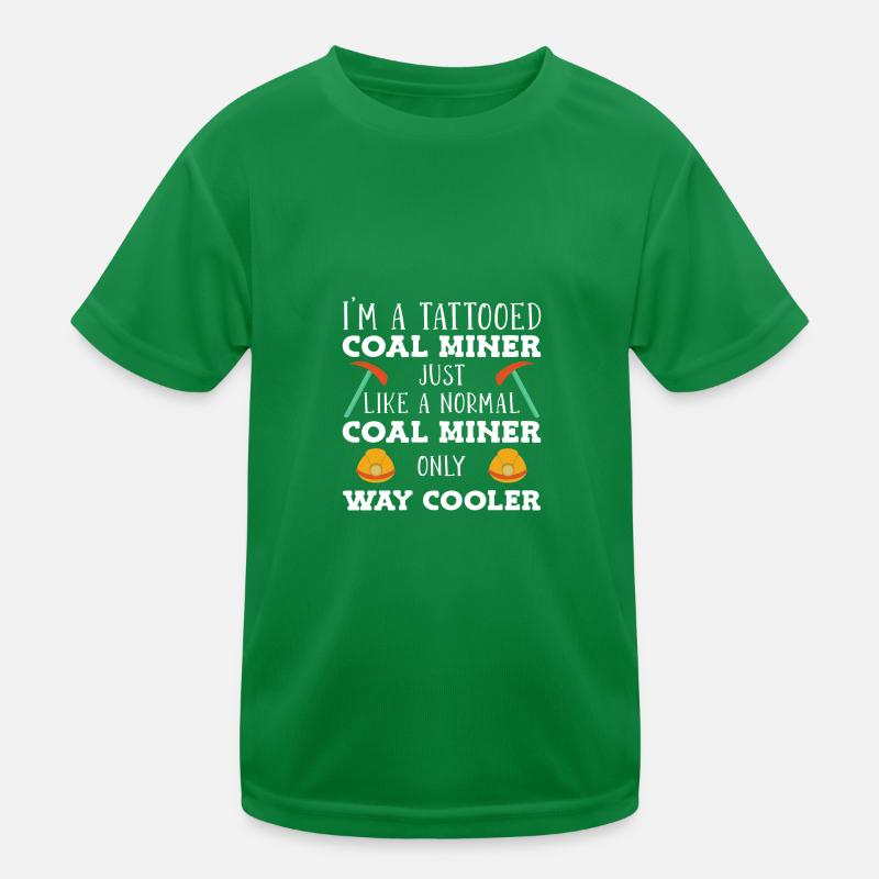 Mineurs de mines T-shirt sport Enfant