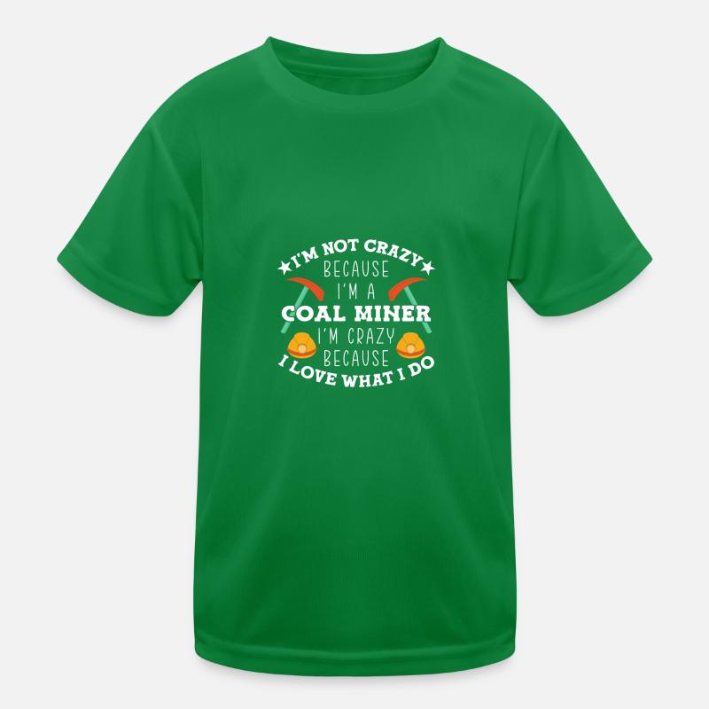 Mineurs de mines T-shirt sport Enfant