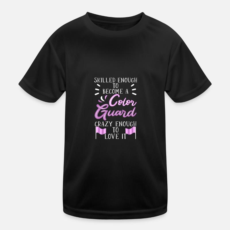 Color Guard Kinder Funktions-T-Shirt