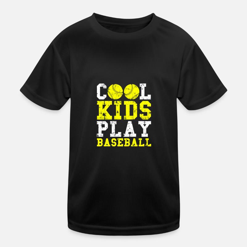 Baseball player Baseball Kids Functional T-Shirt