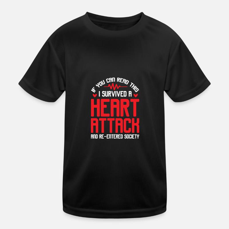 Survivant d’une crise cardiaque T-shirt sport Enfant