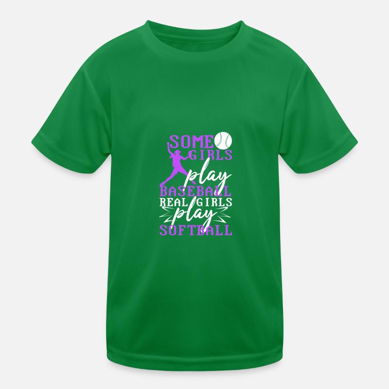 Softball T-shirt sport Enfant