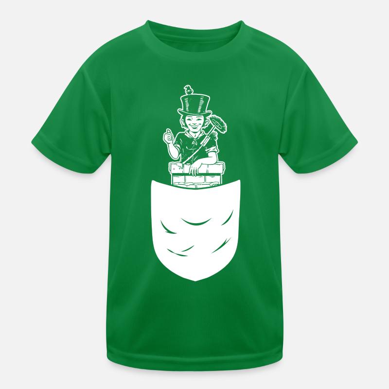 Profession de ramoneur Chuchoteur de cheminée T-shirt sport Enfant