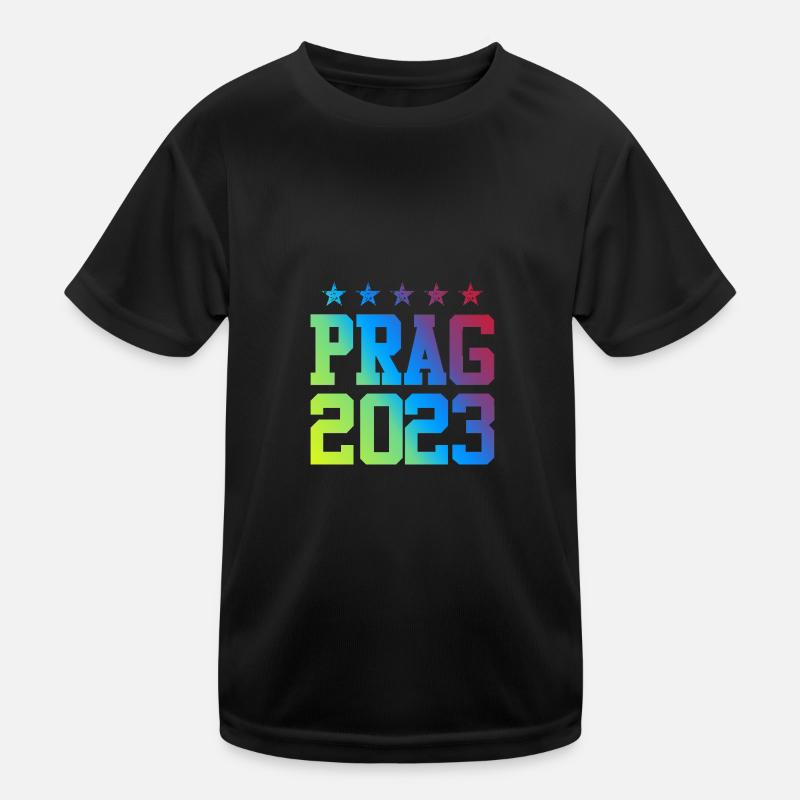 Prag 2023 Kinder Funktions-T-Shirt