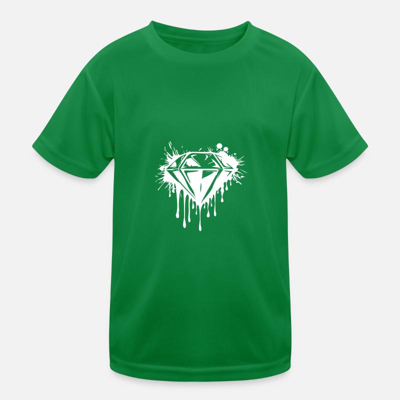 Diamant Pierre précieuse T-shirt sport Enfant