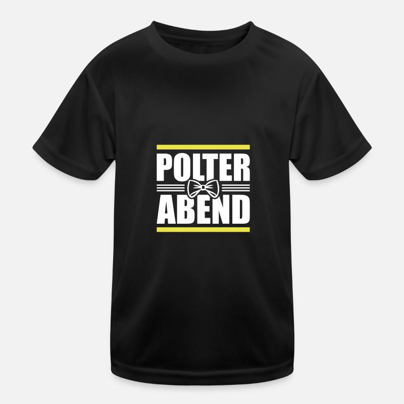 Polterabend Junggesellenabschied Kinder Funktions-T-Shirt