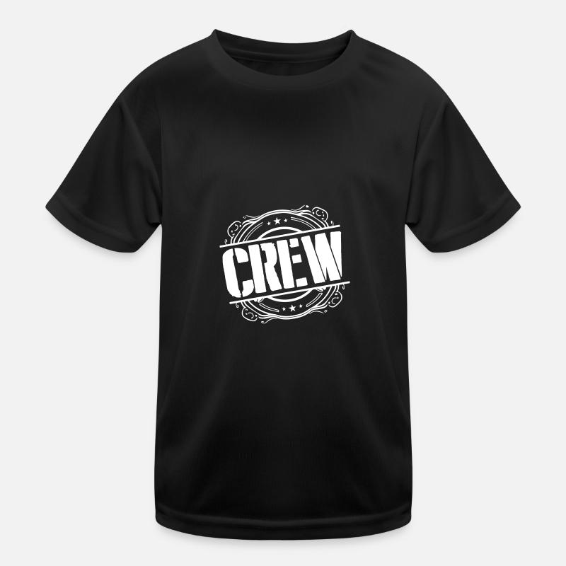 Crew stamps Kids Functional T-Shirt