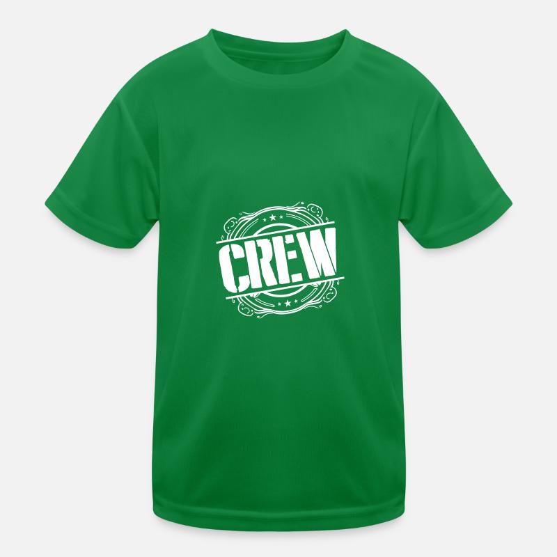 Crew stamps Kids Functional T-Shirt