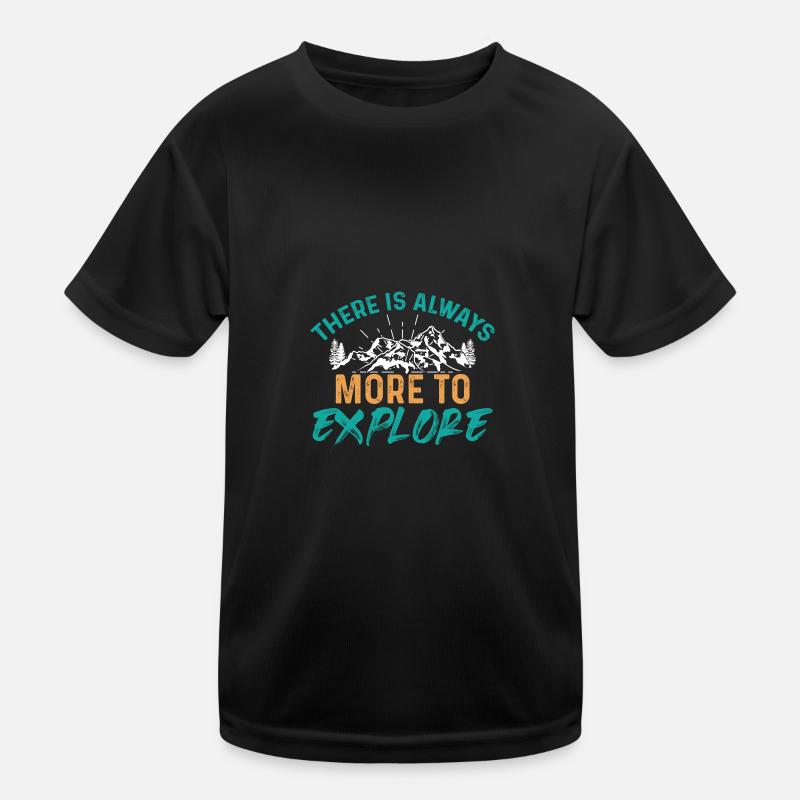 explore travel Kids Functional T-Shirt