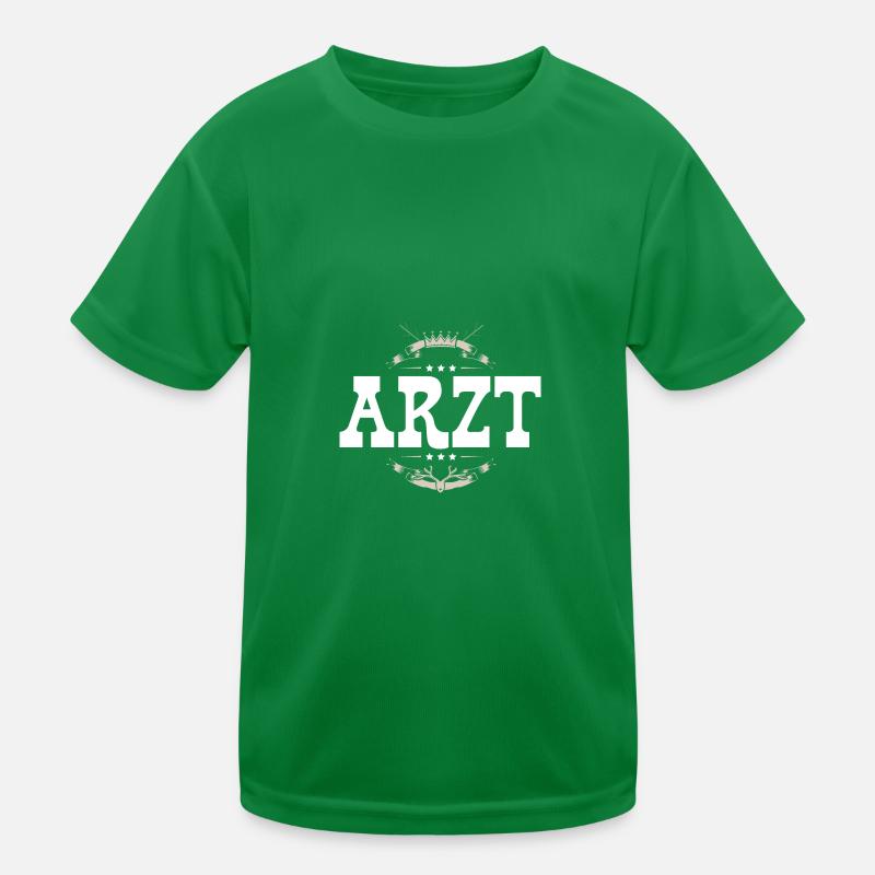 Arzt Beruf Kinder Funktions-T-Shirt