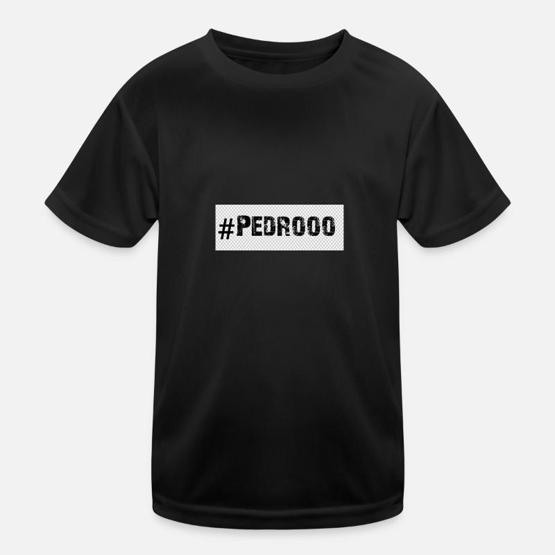 Pedroooo - Kids Functional T-Shirt - black