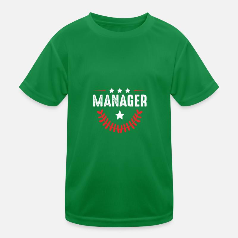 Manager Beruf Kinder Funktions-T-Shirt